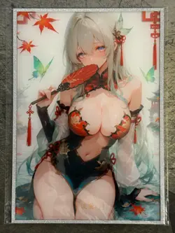 Firefly of Honkai Star Rail - Waifu Goddess Trading Card - A5 Board Size CCG - Image 1