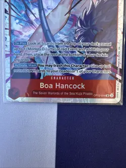 Boa Hancock OP12-014 SR Legacy of the Master - ONE PIECE Card Game ENGLISH - Image 3