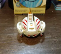 Bakugan Pearl Pyrus Limulus 480G White Battle Brawlers W/ Card Rare - Image 2