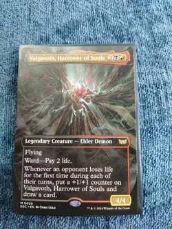Valgavoth, Harrower Of Souls Borderless Commander Duskmourn House Of Horrors MTG - Image 2