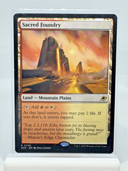 Sacred Foundry - MTG: Edge of Eternities #256 - Image 1