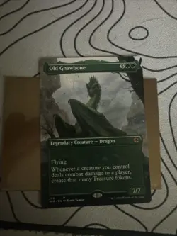 Old Gnawbone (Borderless) - Near Mint MTG Adventures in the Forgotten Realms - Image 1