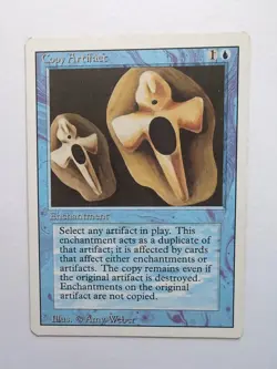 MTG Copy Artifact (3ED) Revised Edition Regular Rare - Image 1