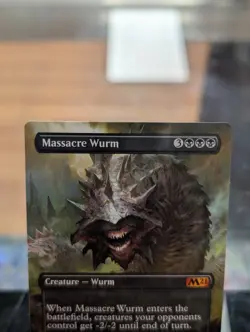 MTG/ Massacre Wurm (Alternate Art)/ Mythic Rare/ Core Set 2021/ Free Shipping! - Image 2