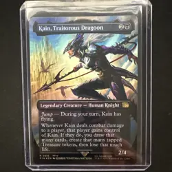 Kain, Traitorous Dragoon Foil (Borderless) - MTG Final Fantasy (Foil) NM - Image 1