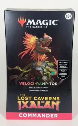 MTG Lost Caverns of Ixalan - Veloci-Ramp-Tor Commander Deck | Precon | Magic - Image 1