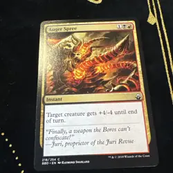 Magic the Gathering MTG Auger Spree (218) Battlebond LP - Image 1