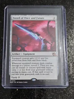 Sword of Once and Future #265 (NM) March of the Machine MOM Magic MTG - Image 1
