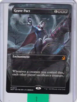 Grave Pact (#73)(Borderless) * Enchanting Tales - Variants MTG - Image 1