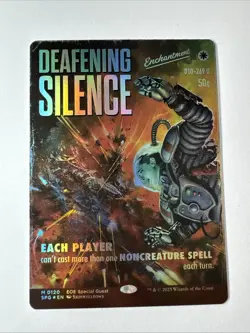 Deafening Silence (Showcase) Edge of Eternities - Special Guests MtG Foil - Image 2
