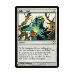 WOTC MtG The List Aether Vial (U) NM - Image 1