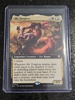 Magic the Gathering MTG BLC Mr. Foxglove 42 Regular Near Mint - Image 1
