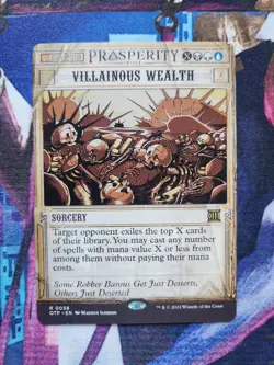 MTG OTJ (OTP) - Villainous Wealth NM - Image 1