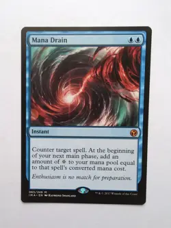 MTG Mana Drain (IMA) Iconic Masters Regular Mythic 065/249 - Image 1