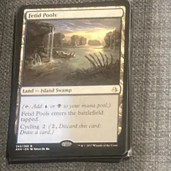 243/269 FETID POOLS RARE AMONKHET MTG CARD - Image 1