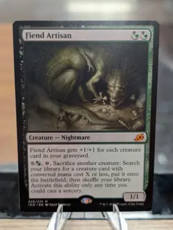 MTG Fiend Artisan Ikoria: Lair of Behemoths Regular 220 Free Shipping! - Image 1