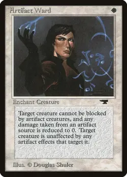 Artifact Ward MP Antiquities MTG - Image 1