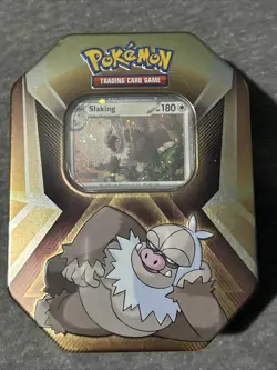 Pokemon Triple Whammy Slaking Tin New Sealed - Image 1