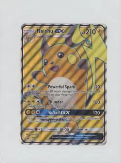 Raichu GX Oversized Pokemon Sun & Moon Black Star Promo #SM90 - Image 1