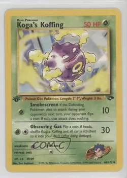 Koga's Koffing 1st Ed. Pokemon Gym Challenge #48 2000 - Image 1