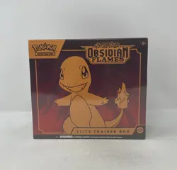 Pokemon TCG Scarlet & Violet Obsidian Flames Factory Sealed Elite Trainer Box - Image 1