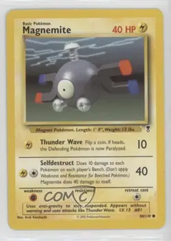 Magnemite Pokemon Legendary Collection #80 2002 - Image 1