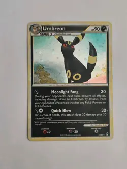 Pokemon TCG Umbreon Holo Rare (22/95) - Call of Legends - MP+/LP Condition - Image 1