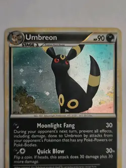 Pokemon TCG Umbreon Holo Rare (22/95) - Call of Legends - MP+/LP Condition - Image 2