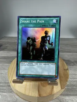 Yugioh Share the Pain BPW2-EN066 Super Rare 1st Ed LP-NM - Image 1