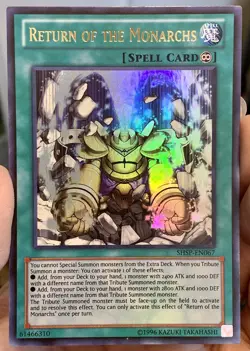 Yugioh Return of the Monarchs SHSP-EN067 Ultra Rare VLP/LP w/Tracking - Image 1