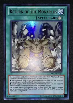 Yugioh Return of the Monarchs SHSP-EN067 Ultra Rare VLP/LP w/Tracking - Image 2