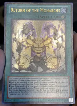 Yugioh Return of the Monarchs SHSP-EN067 Ultra Rare VLP/LP w/Tracking - Image 4