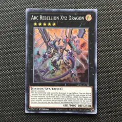 Yugioh Arc Rebellion Xyz Dragon MP21-EN191 1st Edition Super Rare TCG - Image 1