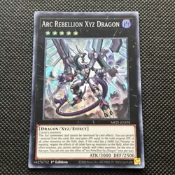 Yugioh Arc Rebellion Xyz Dragon MP21-EN191 1st Edition Super Rare TCG - Image 2