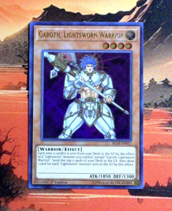 YuGiOh! Garoth, Lightsworn Warrior BLLR-EN037 1st Edition NM UR - Image 1