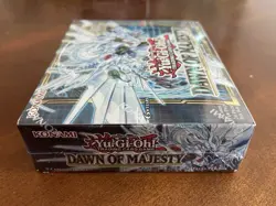YuGiOh Dawn of Majesty Booster Box Factory Sealed 1st Edition - Image 3