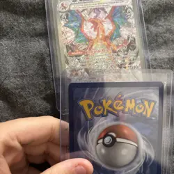 Two Pokemon TCG Charizard EX Flammes Obsidiennes Rare Card 223/197 Stage 2 NM MT - Image 3