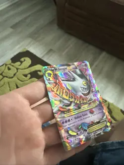 Mega Gengar EX Holo Black Star Promo Card XY166 XY Good Condition/Edges. - Image 4