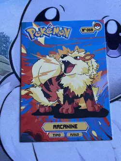 Pokemon Arcanine Tops Peru Exclusive Non TCG Card - Image 1