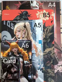 Matchmaker Spicy Waifu NSFW A5 Size Card Board Shenhe Genshin Impact City - Image 3