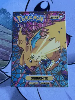 Pokemon Dragonite Holo Tops Peru Exclusive Non TCG Card - Image 1