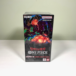 One Piece TCG Card Game OP-06 Twin Champions Booster Box Bandai Korean 24 Packs - Image 1