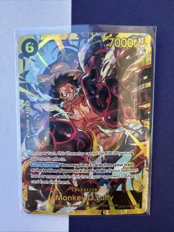 OP10-118 Monkey.D.Luffy SEC - One Piece TCG English Card Near-Mint Secret Rare - Image 1