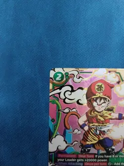 Son Gohan: Youth SCR Alt Art FB03-139 Dragon Ball Super Fusion World Eng Card - Image 2