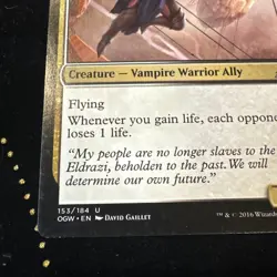 Cliffhaven Vampire Light Play, English Magic the Gathering MTG Oath of the Gatew - Image 2