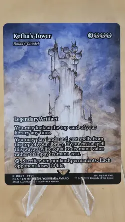 mtg final fantasy BOLAS'S CITADEL Norderless Non Foil - Image 1