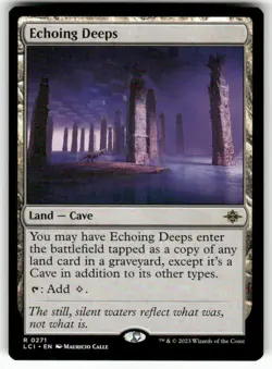 Echoing Deeps 271 NM MTG The Lost Caverns of Ixalan Magic - Image 1