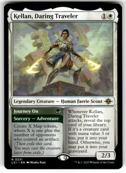 Kellan, Daring Traveler 231 NM MTG The Lost Caverns of Ixalan Magic - Image 1