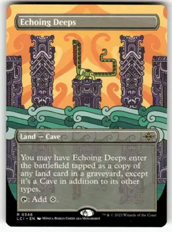 Echoing Deeps (Borderless) 346 NM MTG The Lost Caverns of Ixalan Magic - Image 1