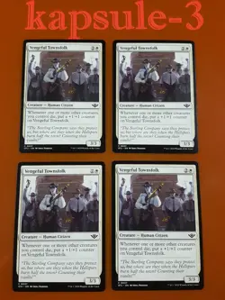 4x Vengeful Townsfolk | Outlaws of Thunder Junction | MTG Magic Cards - Image 1